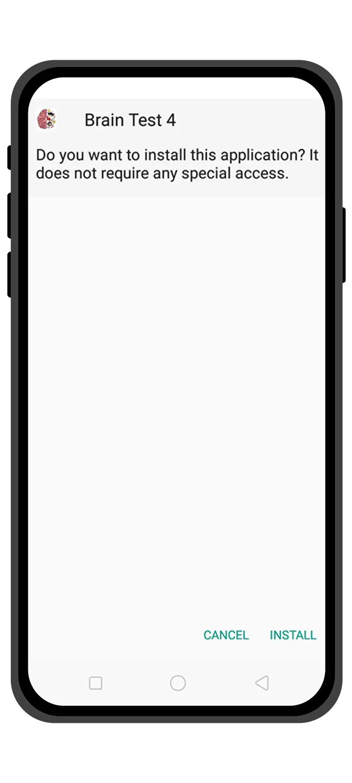 Downloading Brain Test 4 mod APK from HappyMod – secure APK download for Android