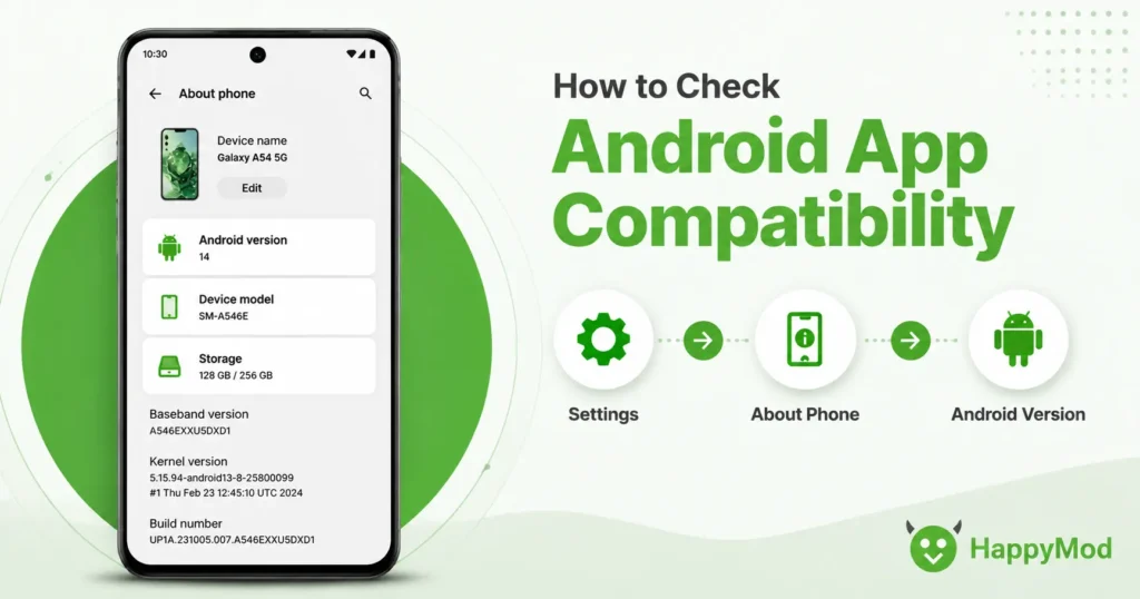 Check your Android version, device model, and storage before installing an app to ensure compatibility.